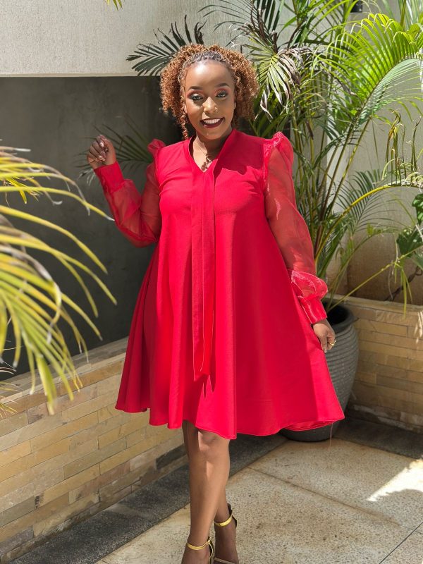 La Belle Fashions Elegant Flow Dress - Image 4