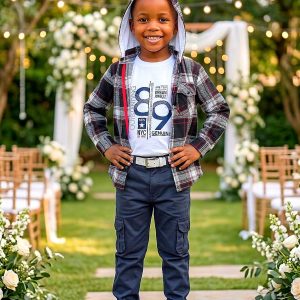 Boys’ Smart Casual 3-Piece Outfit Set